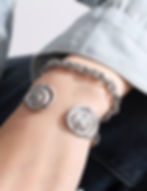 縮圖：Stainless Steel Starfish Shell Adjustable Cuff Bracelet | Custom Logo Ocean Jewe