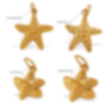 縮圖：Ocean Stainless Steel Charms Wholesale | Shell Starfish Seahorse Whale DIY charm