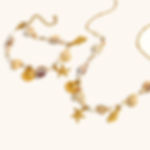 Elegant Starfish Necklace & Shell Bracelet – French Mélange Ocean Vibes
