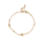 縮圖：Adjustable Heart sun sta Charm Bracelet – 18K Gold Vacuum-Plated Stainless Steel