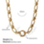 縮圖：Multi-Style 18K Gold Plated Stainless Steel Chain Necklace – Twisted Rope, Snake