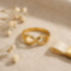 縮圖：Hollow Woven Gold Stacking Rings | Light Luxury Thin Band Pinky Rings | Daily