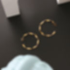 縮圖：High quality mobius stud earrings