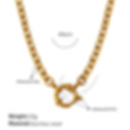 縮圖：Multi-Style 18K Gold Plated Stainless Steel Chain Necklace – Twisted Rope, Snake