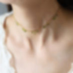 縮圖：Galaxy-Inspired Yellow CZ Teardrop Necklace – Stainless Steel | Custom Logo