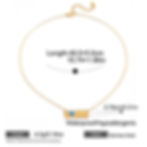 縮圖：Turquoise Combination Stainless Steel Necklace – Mini Pendant Summer Jewelry