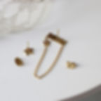 縮圖：AB way Shooting star more wish earrings