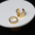 縮圖：Bold chain ring