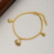 dainty shell and fish bracelet