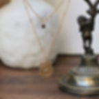 縮圖：Roman star double layer necklace