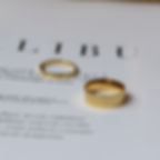 縮圖：Classic ring  thick band and skinny band
