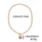縮圖：Oil Painting Tulip Geometric Necklace – Stainless Steel & Vacuum-Plated High-End