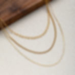 縮圖：Gold Layered Dainty Chain Necklace – Trendy Minimalist Jewelry for Women