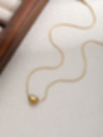 縮圖：Minimalist Heart Pendant Choker – 18K Gold Plated Stainless Steel Necklace