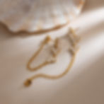 縮圖：Lightweight stainless steel zircon chain earrings for everyday wear