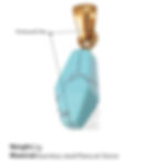 縮圖：Geometric Gemstone Pendant Charms – DIY Jewelry Collection