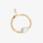 縮圖：Irregular Baroque Freshwater Pearl Bracelet – Minimalist Luxe