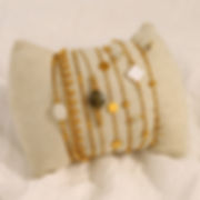 bohemia stainless steel bracelet shell bracelet labridorate crystal bracelet