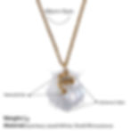 縮圖：18K Gold Plated Bow & Shell Pendant Necklace – Dainty Vacation Jewelry for Women