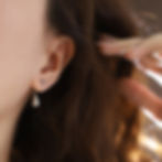 縮圖：Two way drop stud earrings